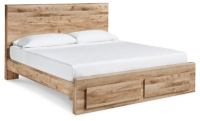 Hyanna Queen Panel Storage Bed with Dresser and Nightstand
