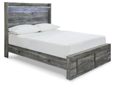 Baystorm Full Storage Bed, Dresser, Mirror and Nightstand