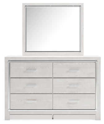 Altyra King Panel Bed, Dresser, Mirror, Chest and Nightstand