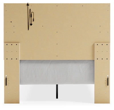 Altyra Full Upholstered Panel Bed, Dresser and Nightstand