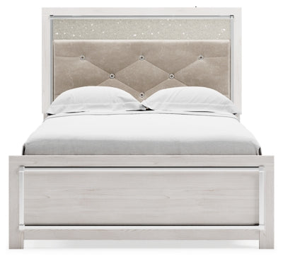 Altyra Full Panel Bed, Dresser, Mirror and Chest