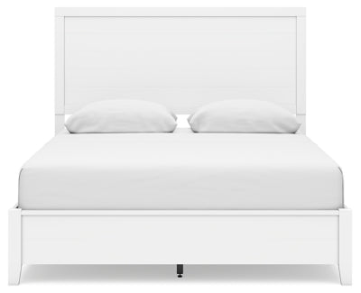 Binterglen Queen Panel Bed and 2 Nightstands