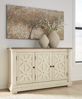 Bolanburg Dining Table with 8 Chairs and Bench with Server and 2 Stools