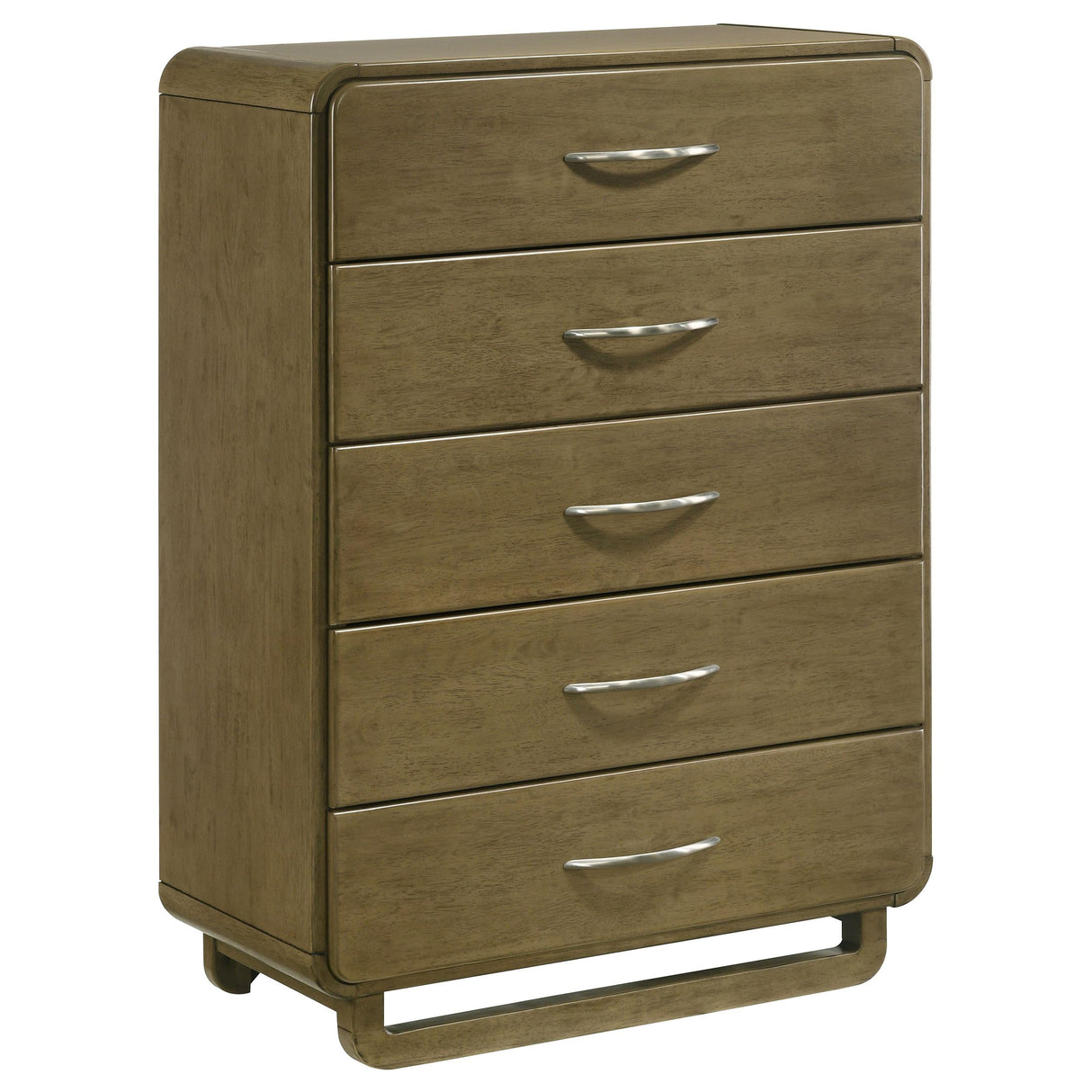 Amsbury Nutmeg 5-Drawer Chest