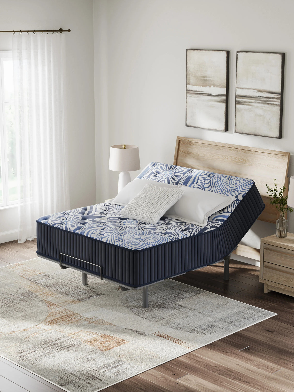 Soho Blue 15" Firm King Luxe Mattress