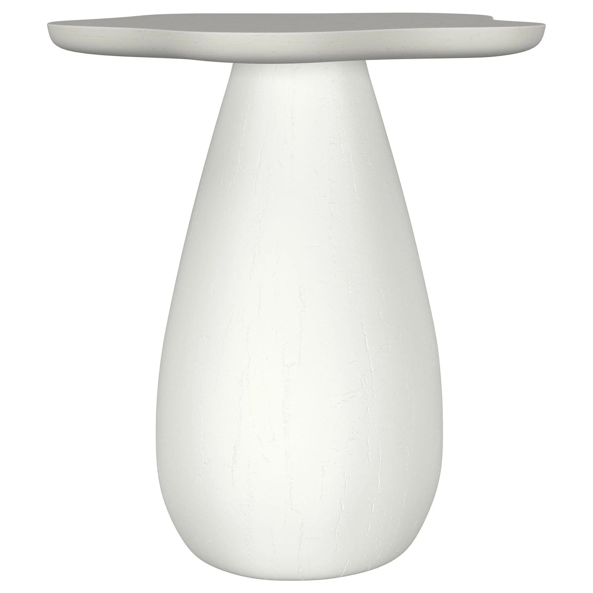 Perth Off White Cloud Shaped Top Side Table