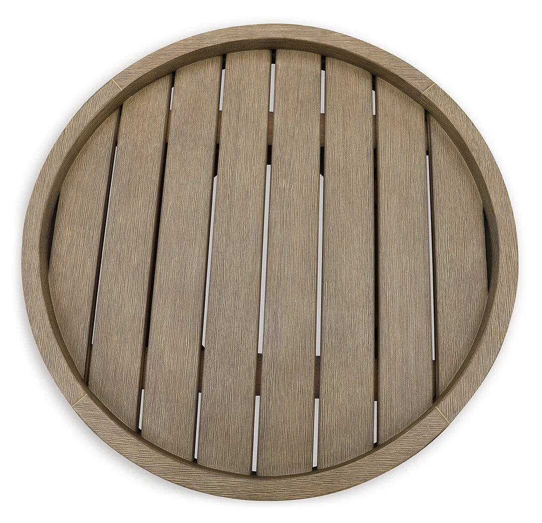 Marina Sun Beige Outdoor End Table