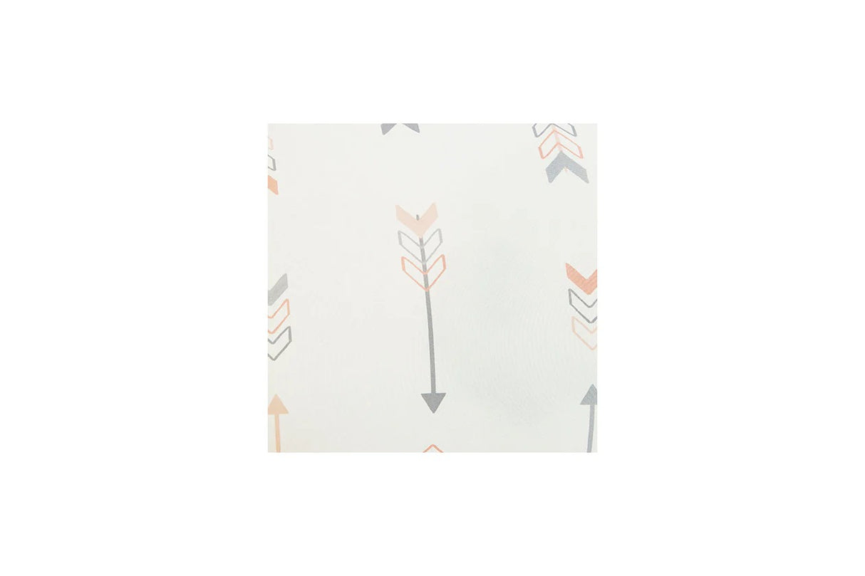 Lexann Pink/White/Gray Full Comforter Set