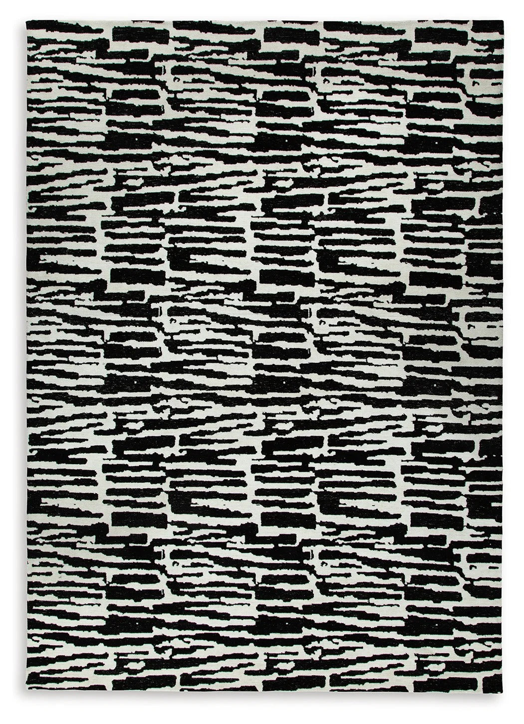 Bramshaw Black/Ivory Extra Large Rug