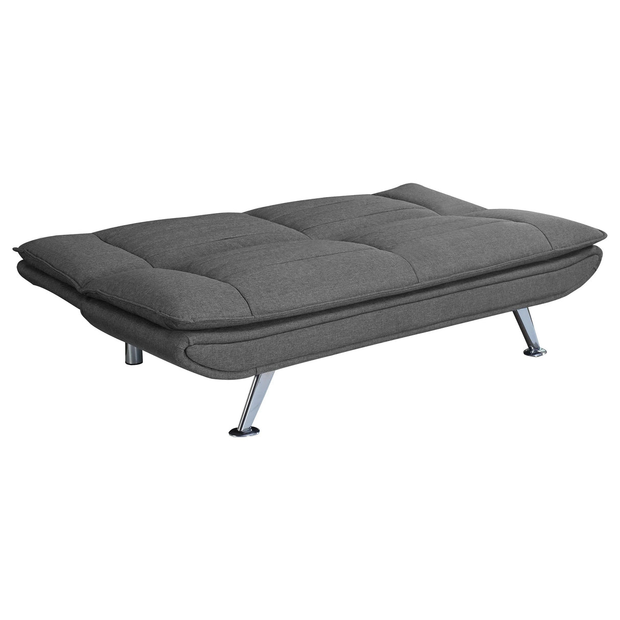 Julian Gray Upholstered Sofa Bed with Pillow-top Seating