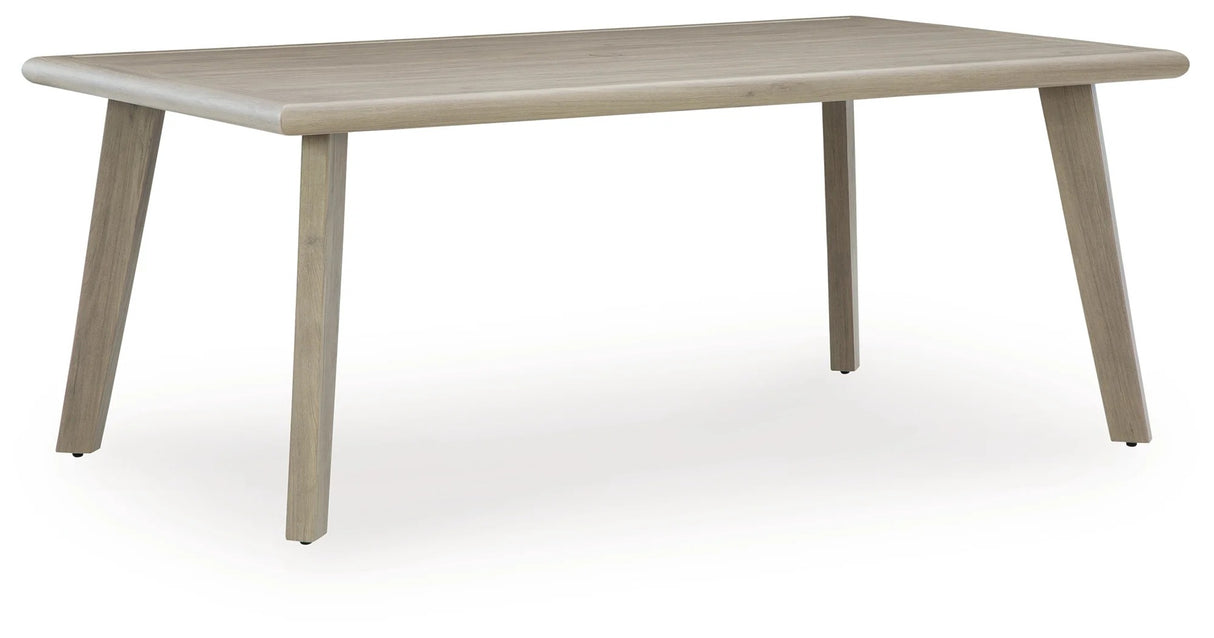 Cliff Trails Beige Outdoor Dining Table