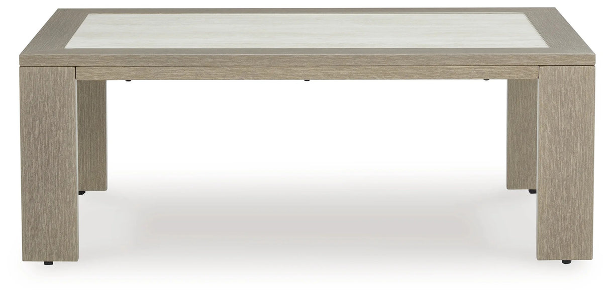 Kimpton Isle Brown Outdoor Coffee Table