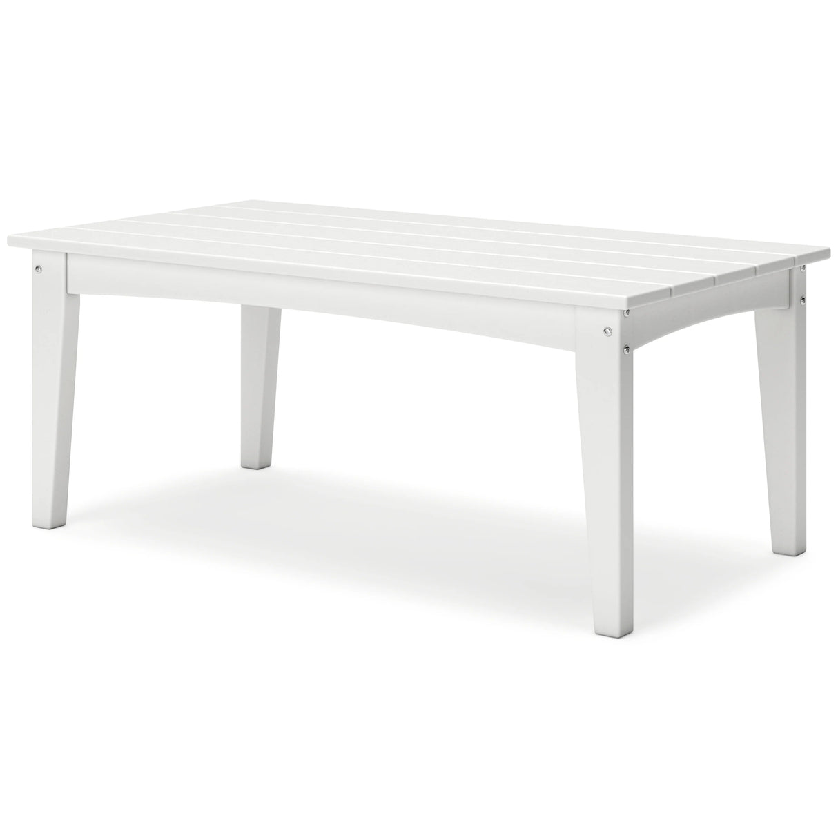 Hyland wave White Outdoor Coffee Table