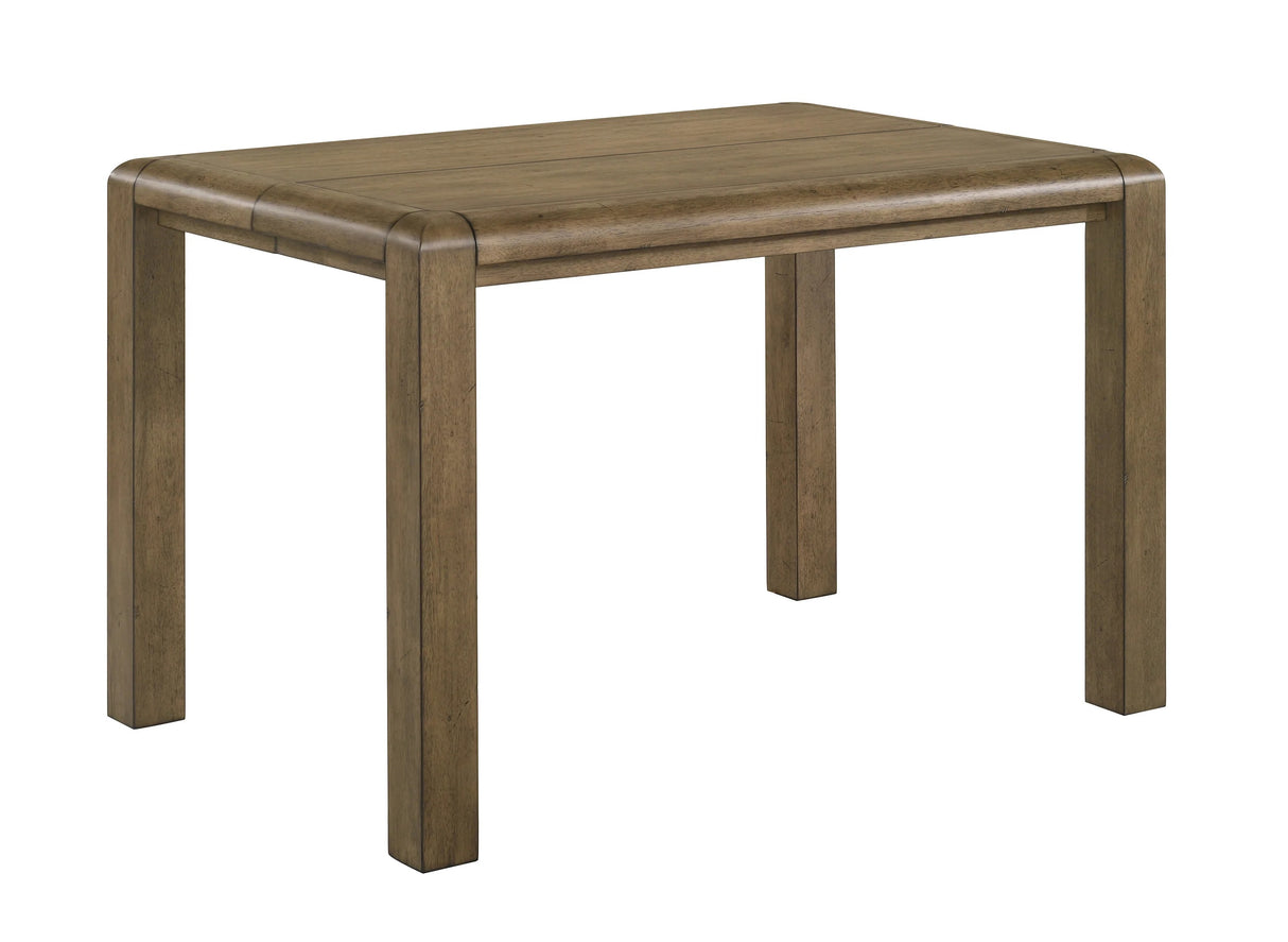 Cockrell Brown/Beige Counter Height Table with 18"Leaf