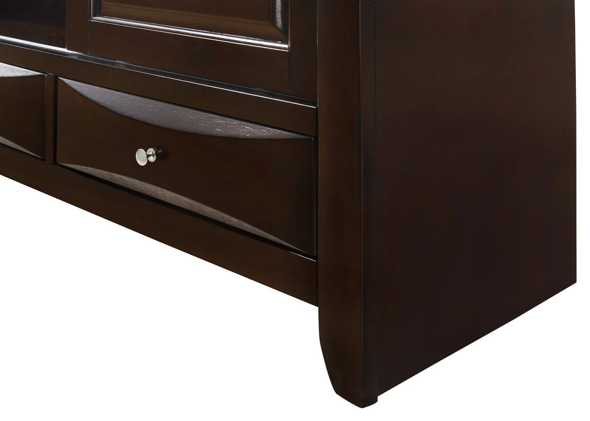 Emily Dark Cherry 68" TV Stand