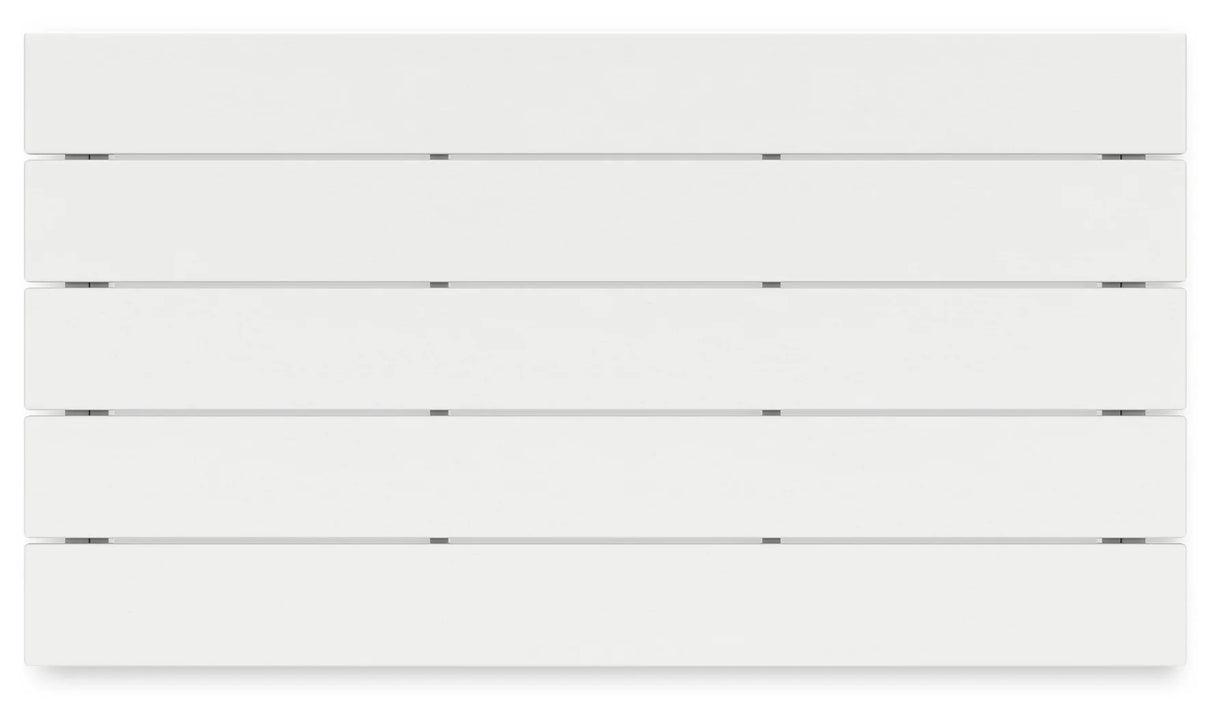 Hyland wave White Outdoor Coffee Table