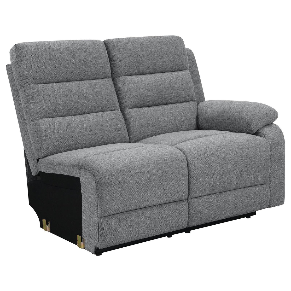 David Smoke 3-Piece Upholstered Motion Sectional with Pillow Arms