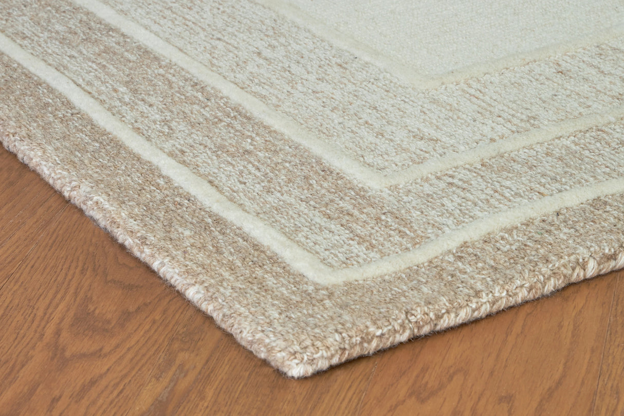 Teelgan Ivory/Tan Extra Large Rug