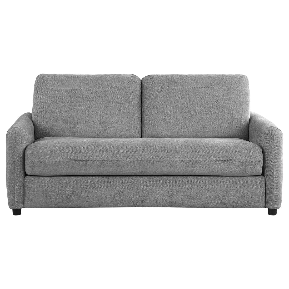 Rylie Gray Upholstered Sofa Sleeper with Queen Mattress