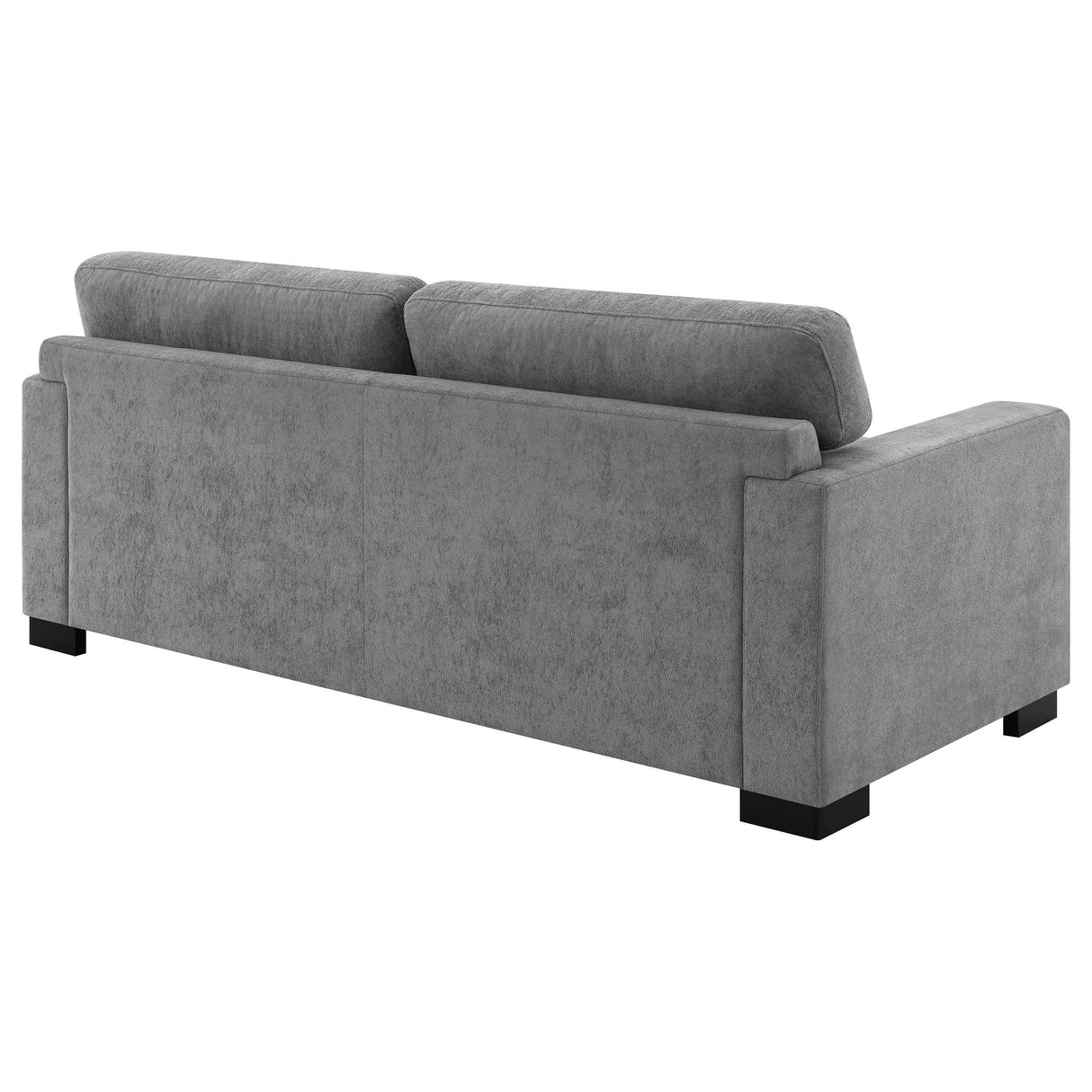 Simpson Gray Upholstered Sofa Sleeper with Queen Mattress