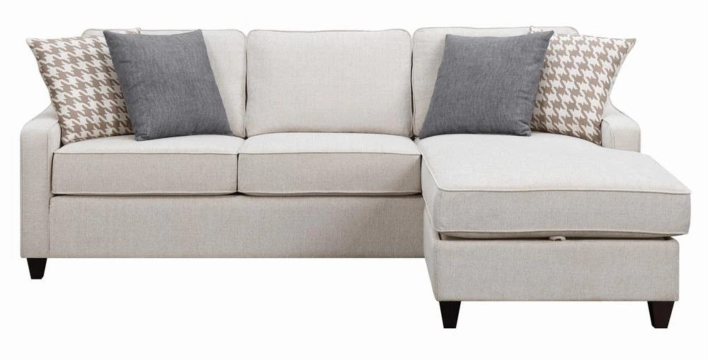Mcloughlin Platinum Upholstered Sectional
