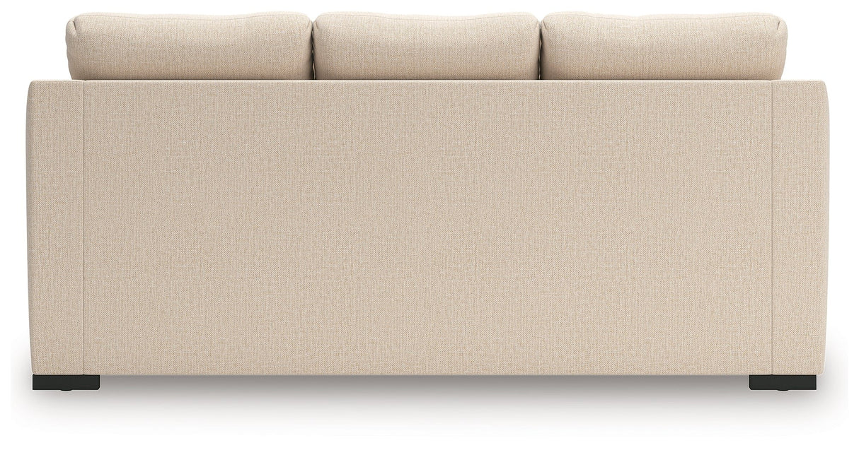 Lango Jute Queen Sofa Chaise Sleeper