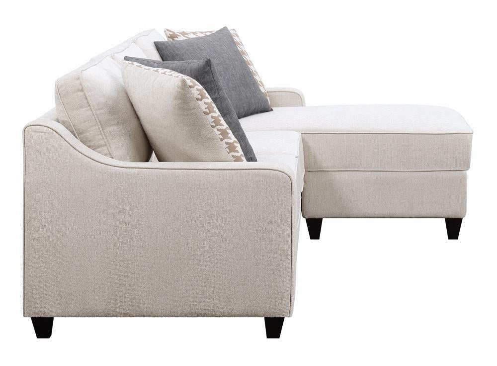 Mcloughlin Platinum Upholstered Sectional