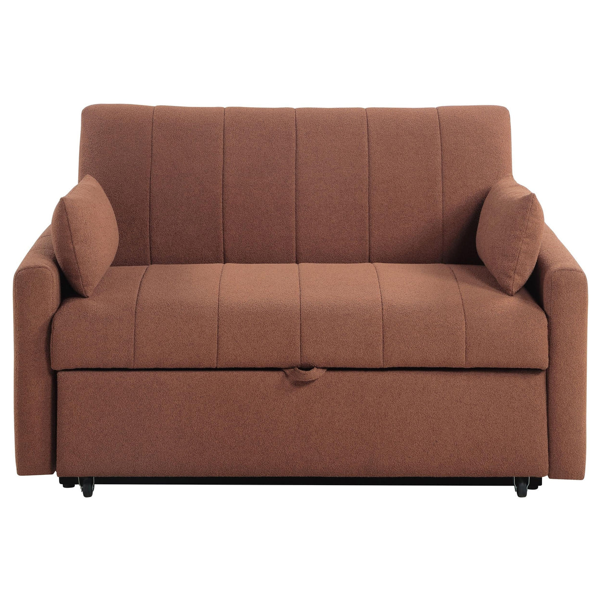Portland Copper Boucle Sleeper Sofa Bed