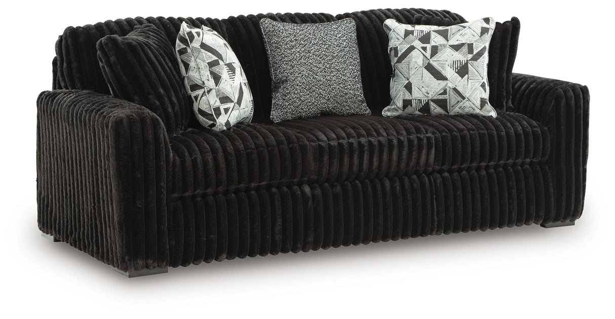 Midnight-Madness Onyx Sofa