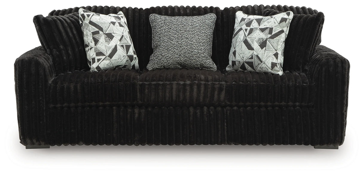 Midnight-Madness Onyx Sofa