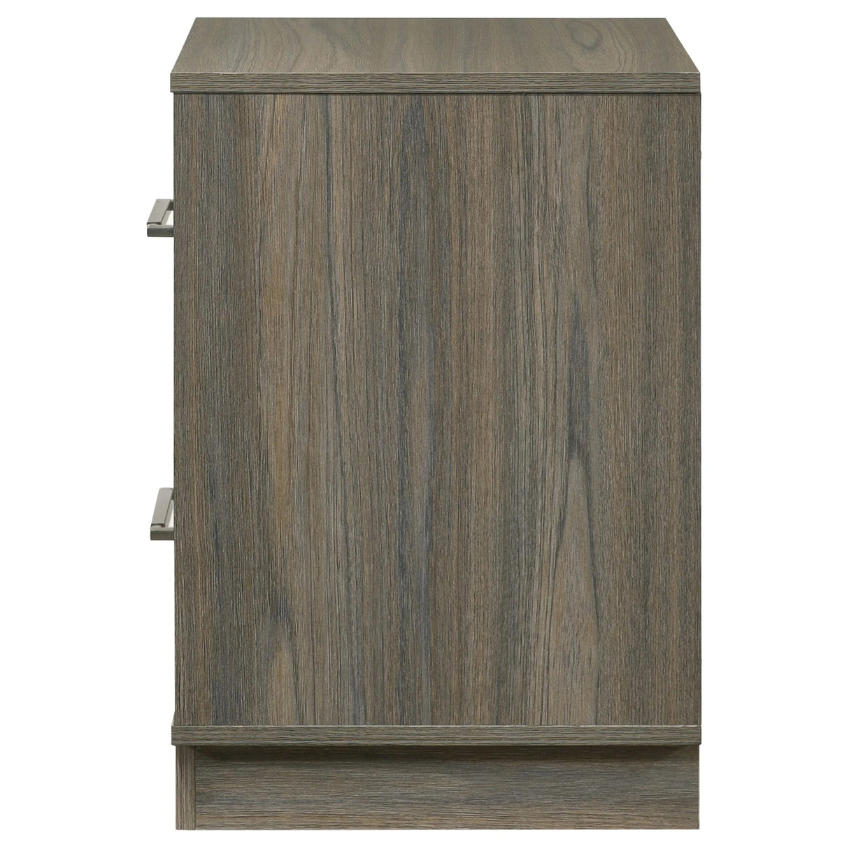 Fenwick Gray Oak 2-Drawer Nightstand
