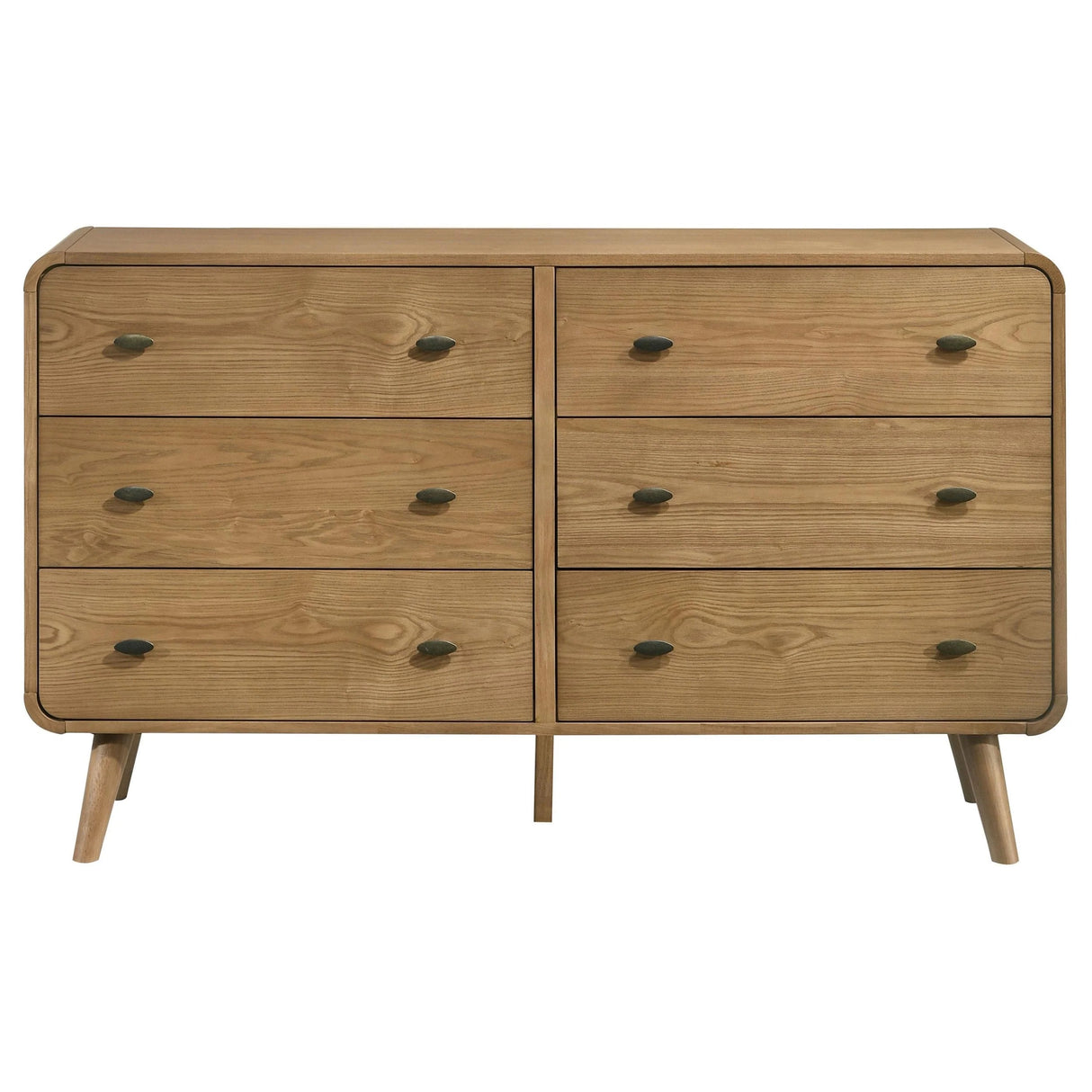 Robyn Light Ash 6-Drawer Dresser