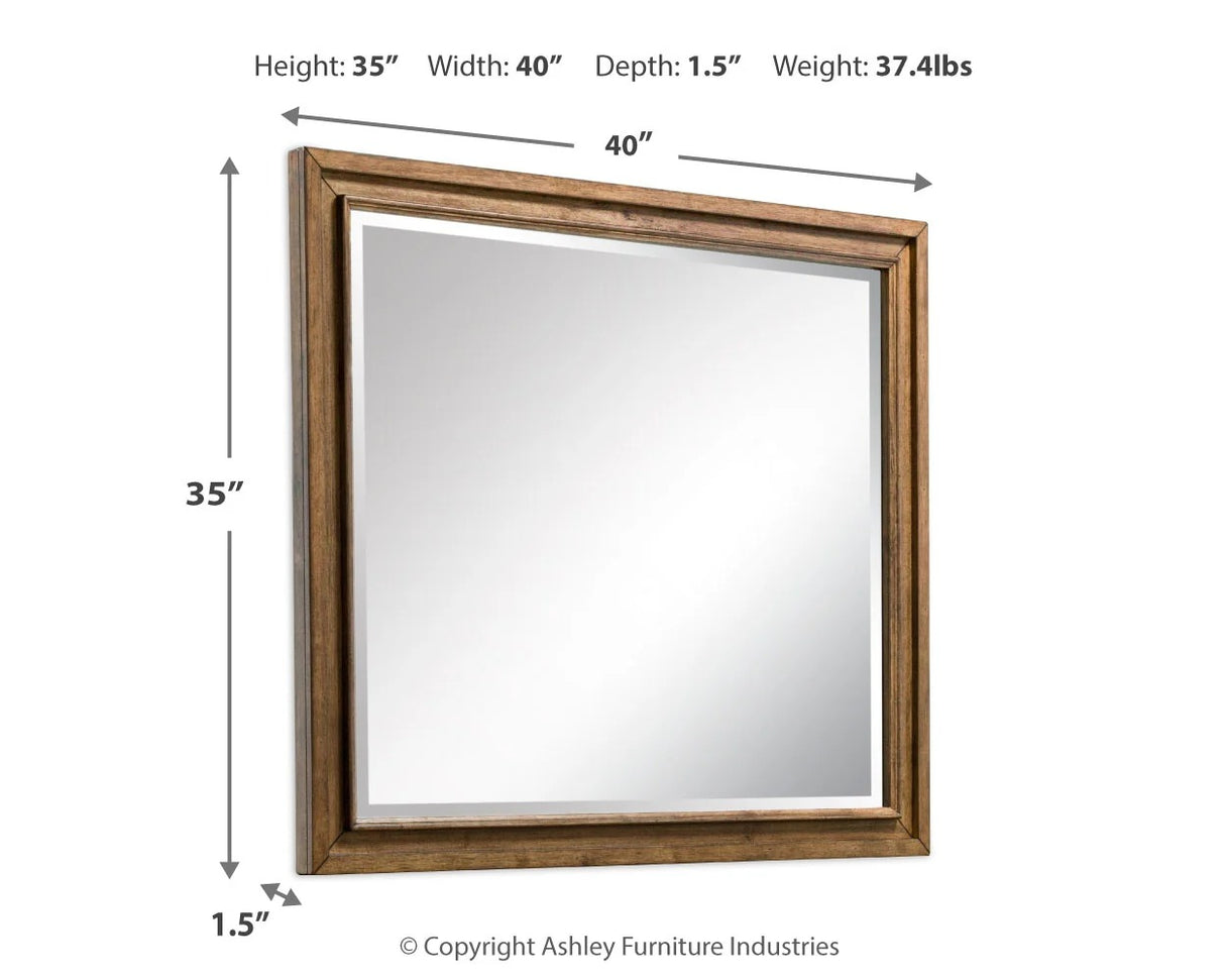 Sturlayne Brown Bedroom Mirror (Mirror Only)