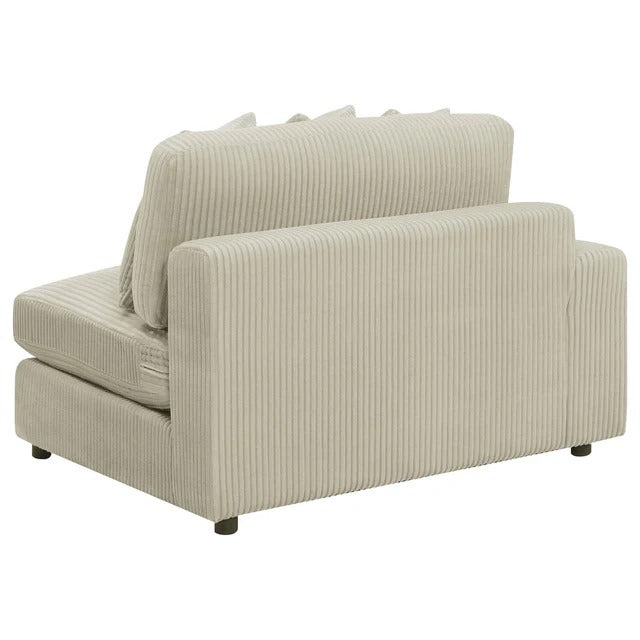 Blaine Sand Upholstered Reversible Sectional Sofa
