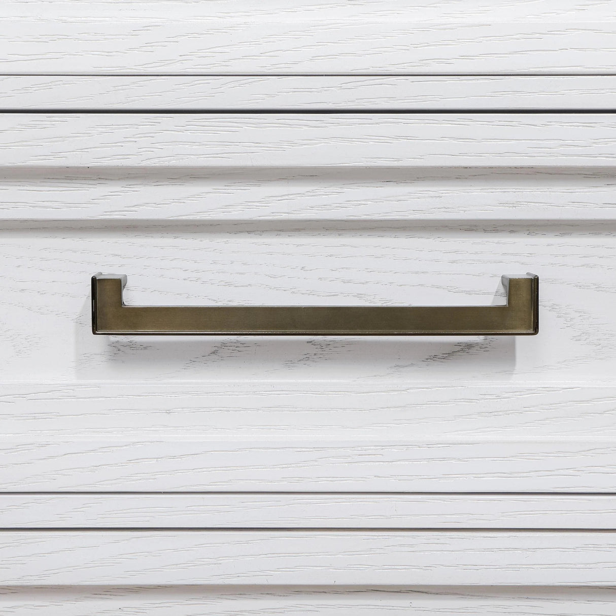 Marielle Distressed White 6-Drawer Bedroom Dresser