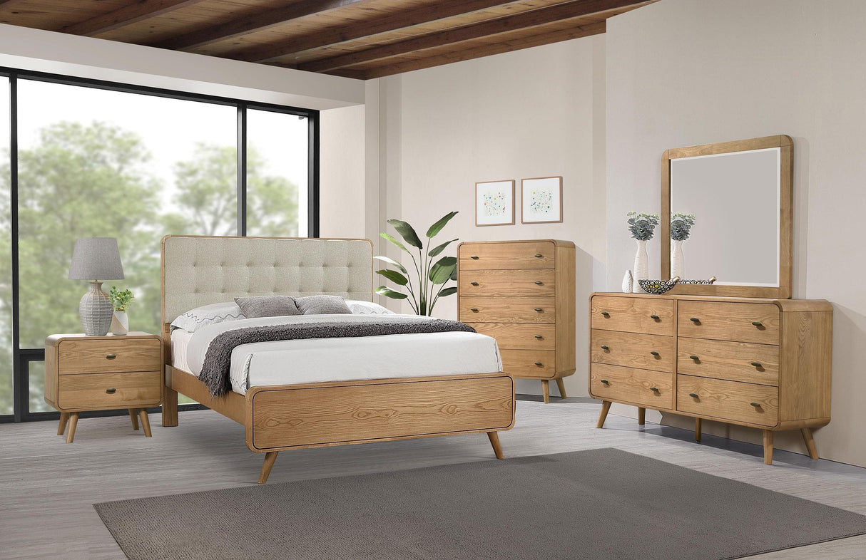 Robyn Light Ash 6-Drawer Dresser