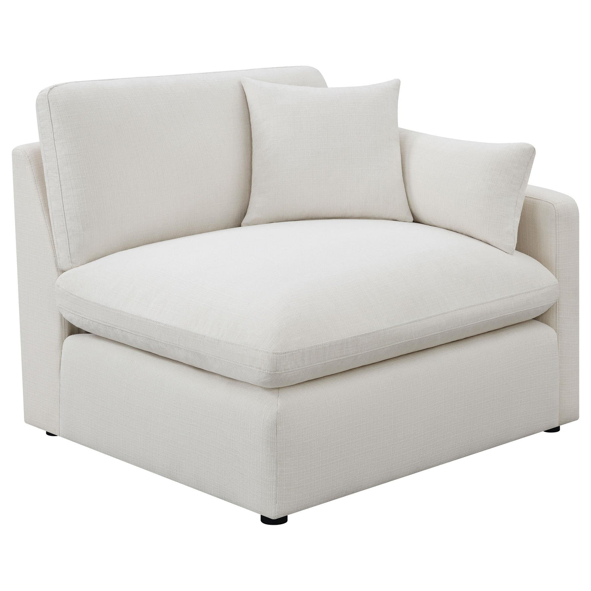 Hobson Ivory 6-piece Upholstered Modular Sectional Sofa