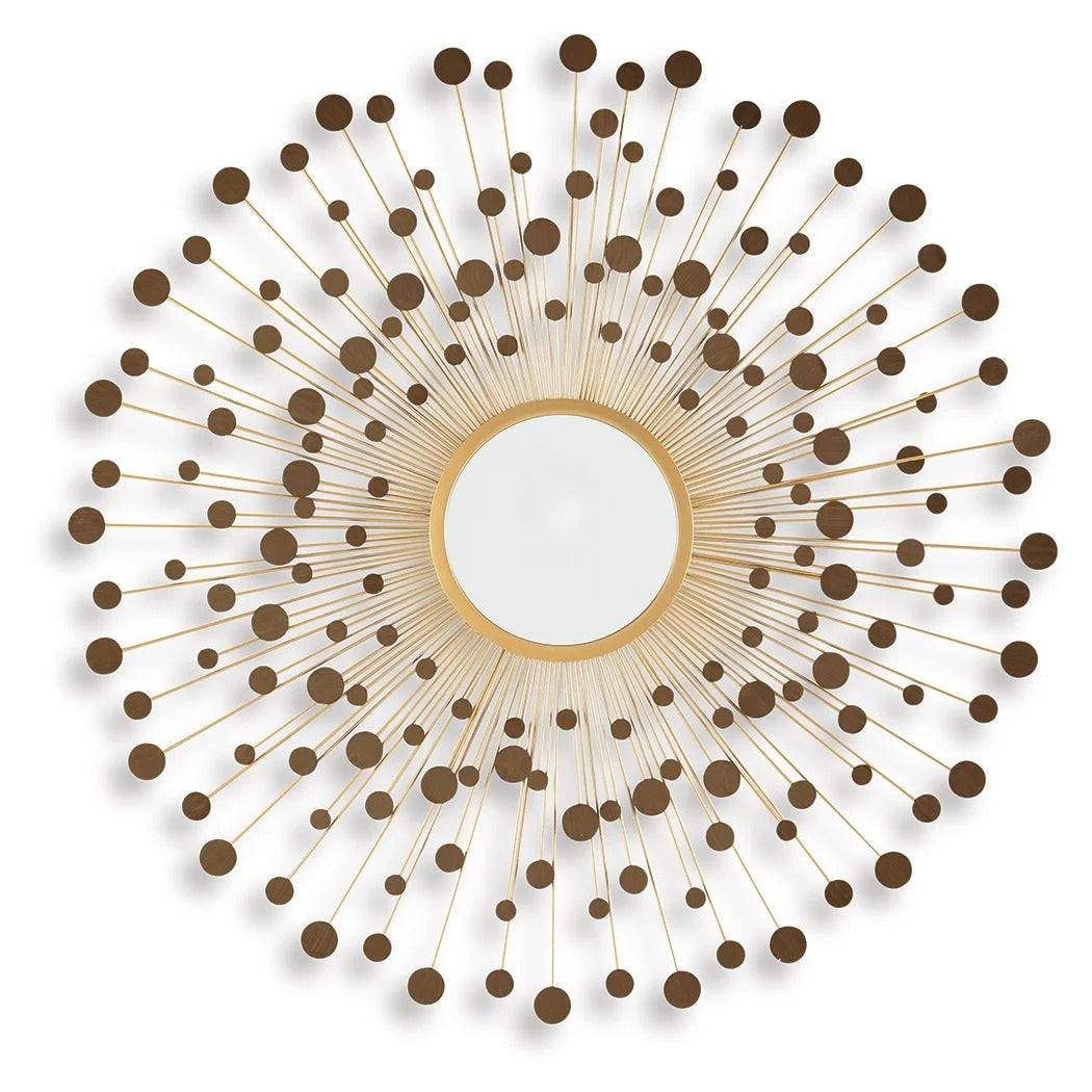 Morwenna Bronze/Gold Finish Accent Mirror