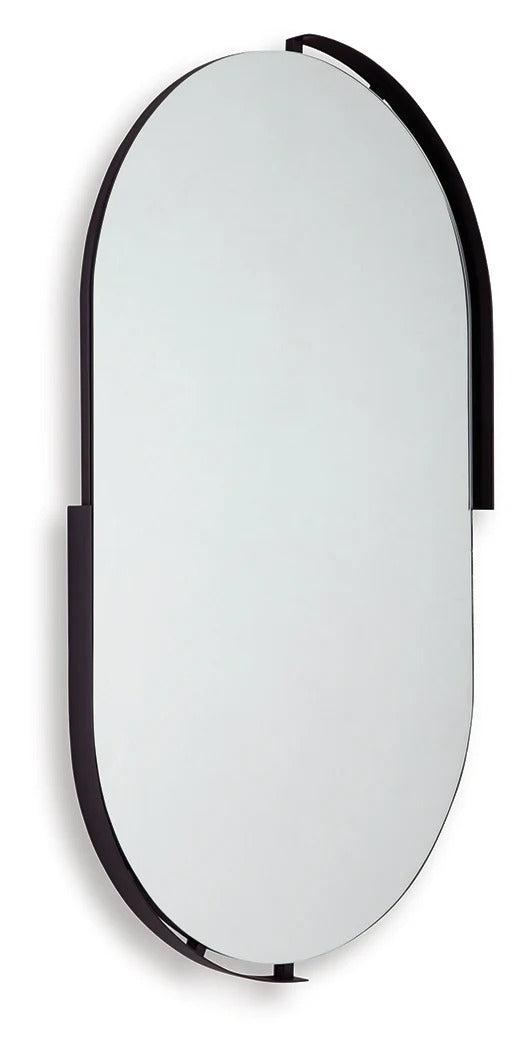 Valkings Black Accent Mirror (Set of 2)
