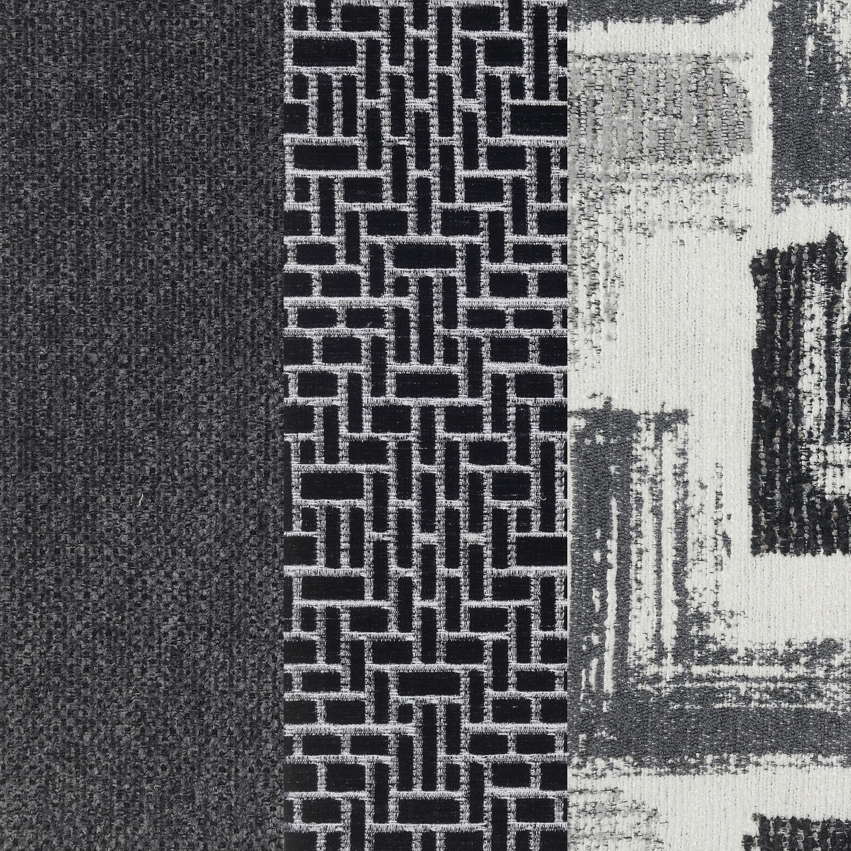 Storey Dark Gray Upholstered Sleeper Sectional Chaise Sofa