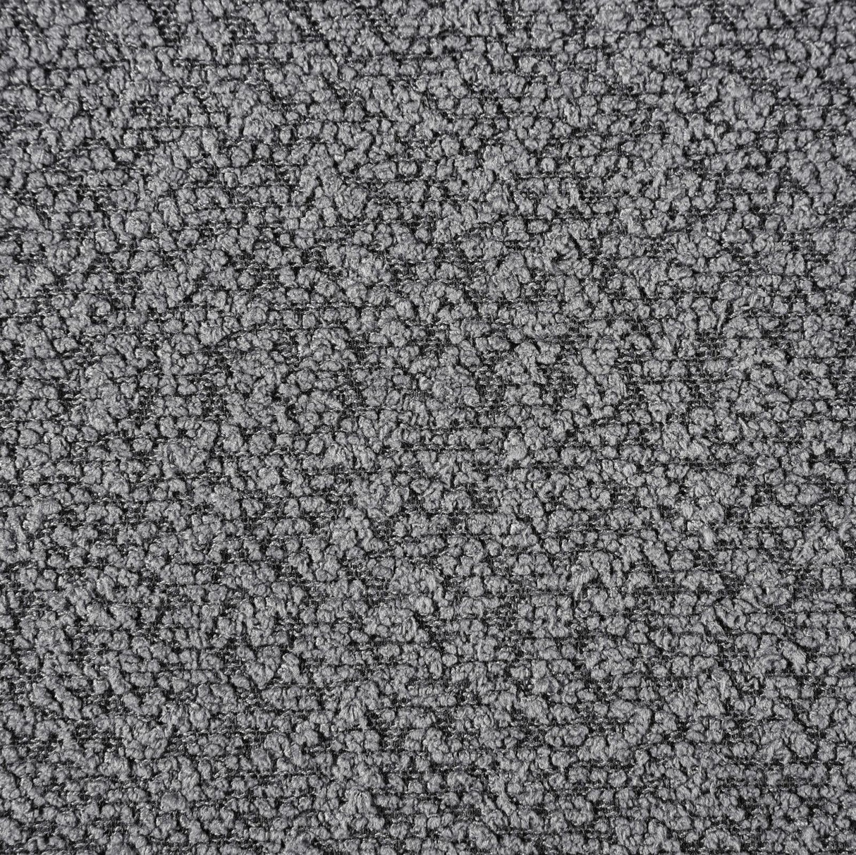 Caspian Gray Upholstered Curved Arms Sectional Sofa