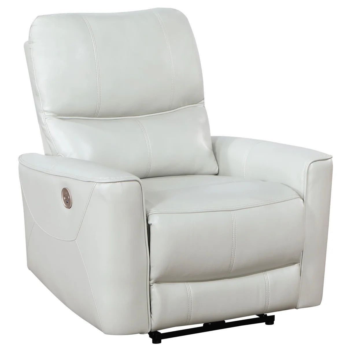 Greenfield Ivory Upholstered Power Reclining Living Room Set