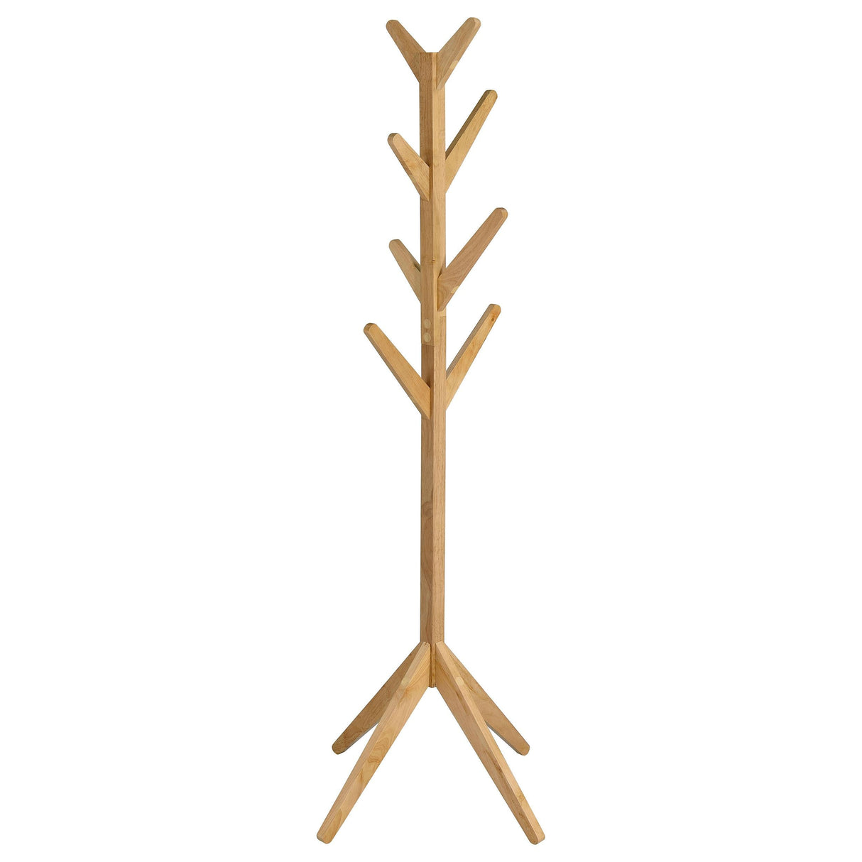 Margaret Natural Oak Solid Wood Coat Rack