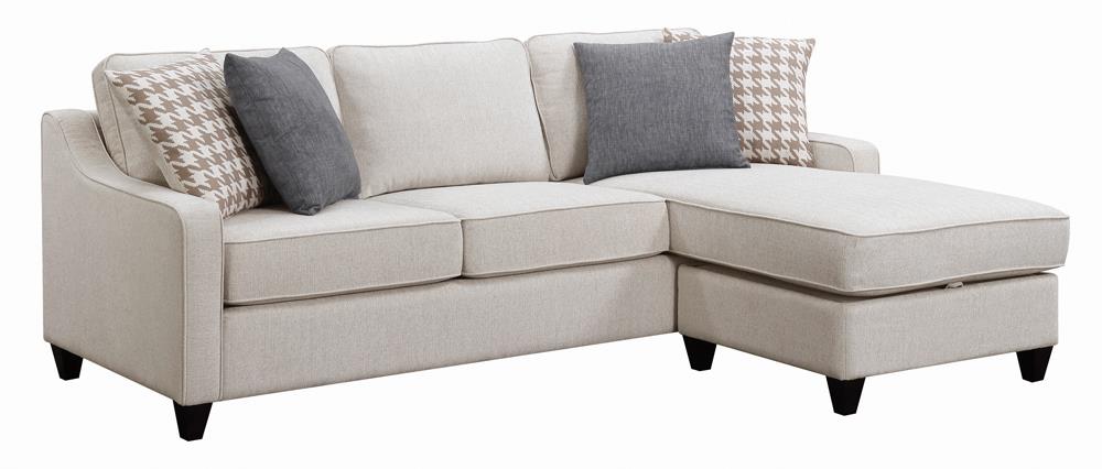 Mcloughlin Platinum Upholstered Sectional