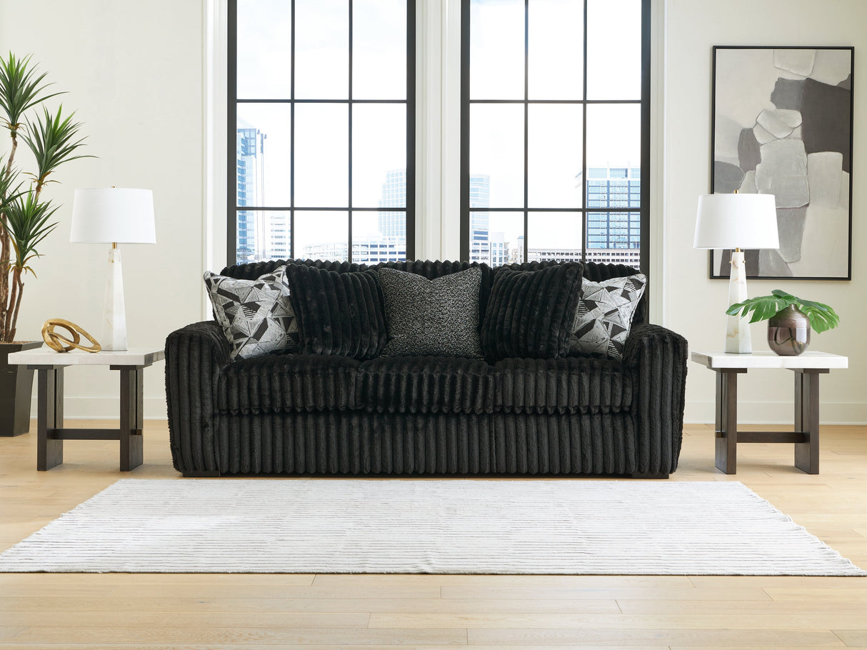 Midnight-Madness Onyx Sofa