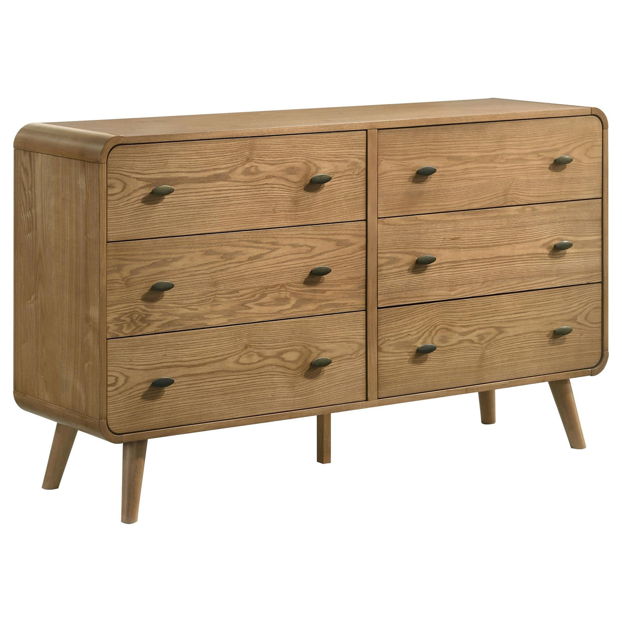Robyn Light Ash 6-Drawer Dresser