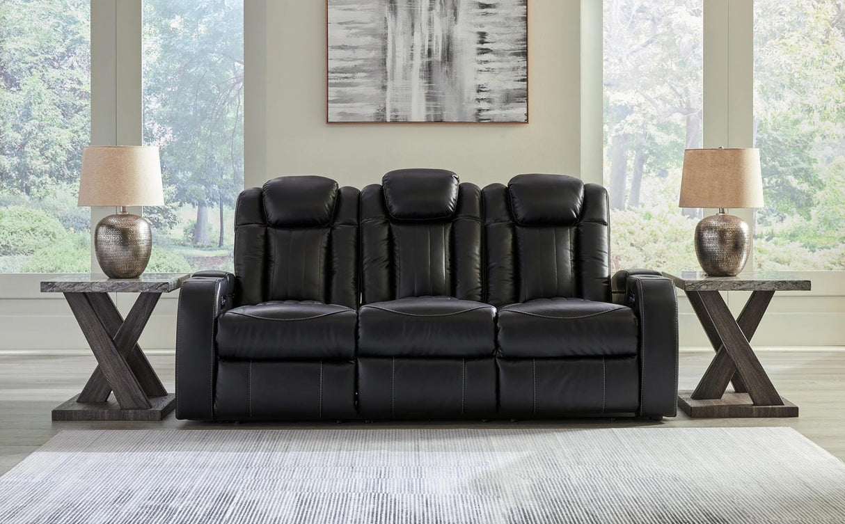 Boyington Black Power Reclining Sofa