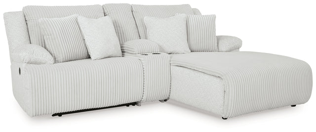 Top Tier Alloy 3-Piece LAF Chaise Reclining Sectional