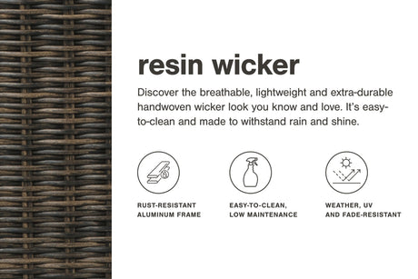 Beachcroft Outdoor Sofa with Coffee Table and 2 End Tables