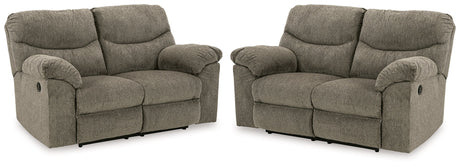 Alphons Set of 2 Reclining Loveseats